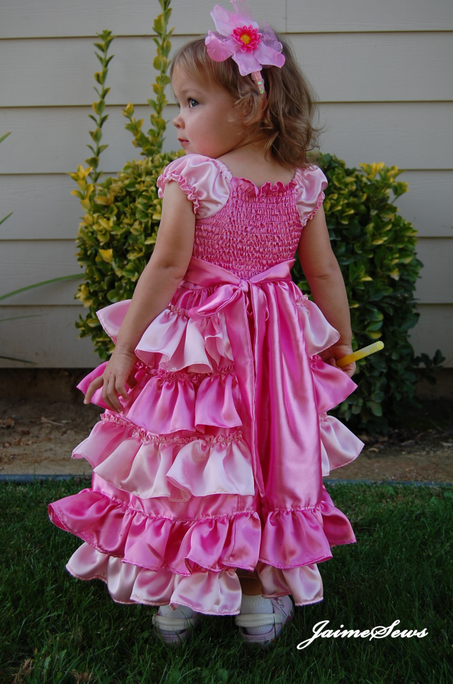 Sugarplum Princess Girl's Dress Pattern by FooFooThreads