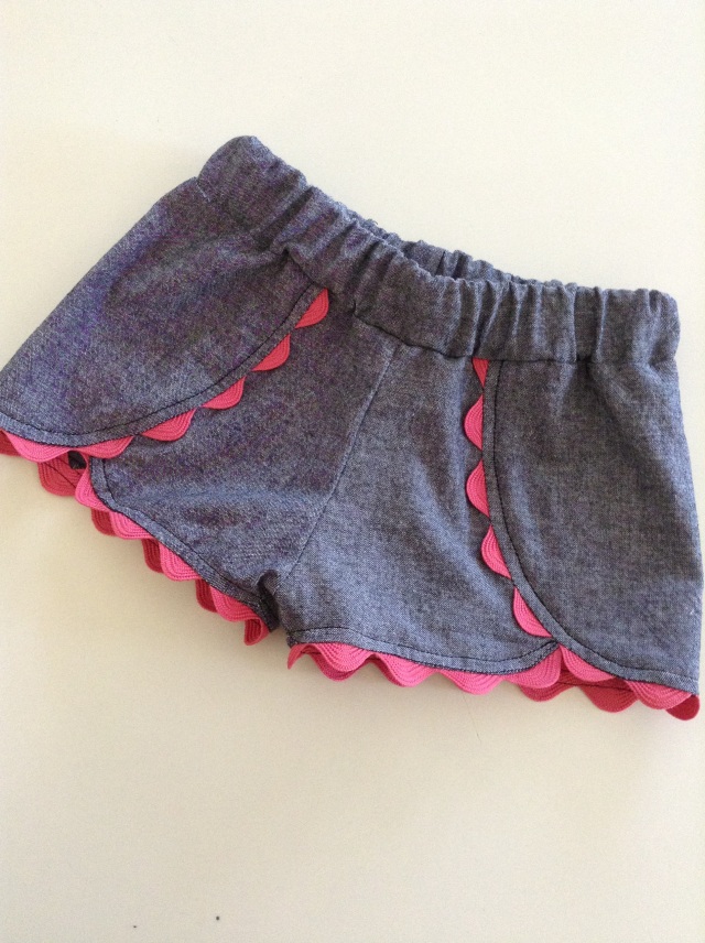 Striped Swallow Designs Coachella Shorts | JaimeSews